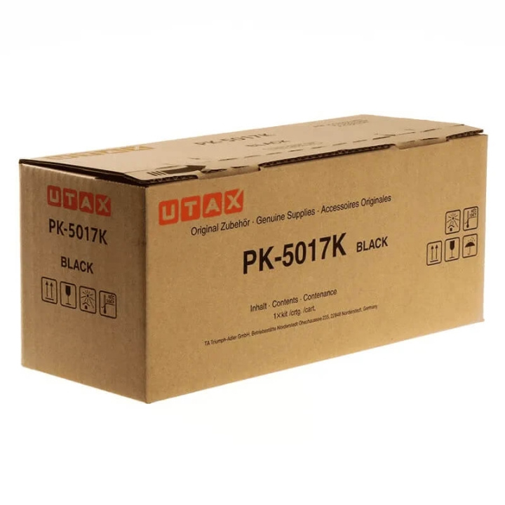 UTAX Toner 1T02TV0UT0 PK-5017K Black ryhmässä TIETOKOONET & TARVIKKEET / Tulostimet & Tarvikkeet / Musteet ja väriaineet / Toner / Muut @ TP E-commerce Nordic AB (C71316)