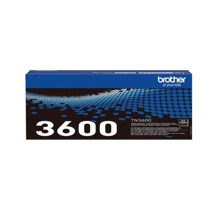 Brother Toner TN3600 TN-3600 Black ryhmässä TIETOKOONET & TARVIKKEET / Tulostimet & Tarvikkeet / Musteet ja väriaineet / Toner / Brother @ TP E-commerce Nordic AB (C71327)