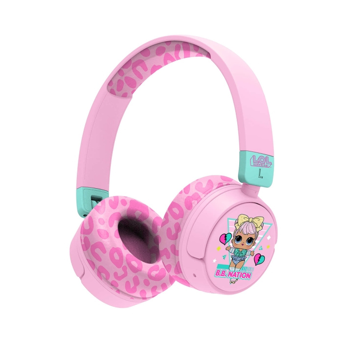 LOL surprise Headphone On-Ear Kids Wireless 85/95dB ryhmässä KODINELEKTRONIIKKA / Ääni & Kuva / Kuulokkeet & Tarvikkeet / Kuulokkeet @ TP E-commerce Nordic AB (C71395)