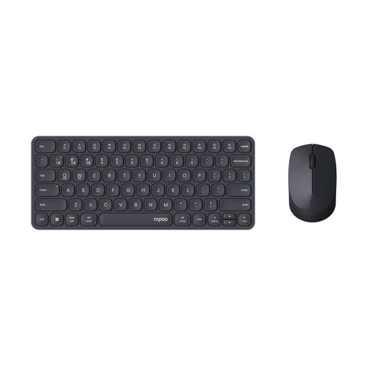 Rapoo Keyboard/Mice Set 9010M Wireless Multi-Mode Black ryhmässä TIETOKOONET & TARVIKKEET / Hiiret & Näppäimistöt / Näppäimistöt / Paketti @ TP E-commerce Nordic AB (C71401)