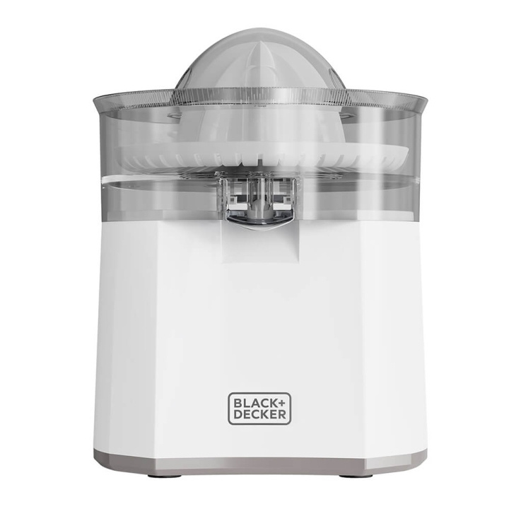 BLACK+DECKER Citrus Juicer 40W White ryhmässä KOTI, TALOUS JA PUUTARHA / Kodinkoneet / Vesi ja mehu / Mehupuristin @ TP E-commerce Nordic AB (C71417)