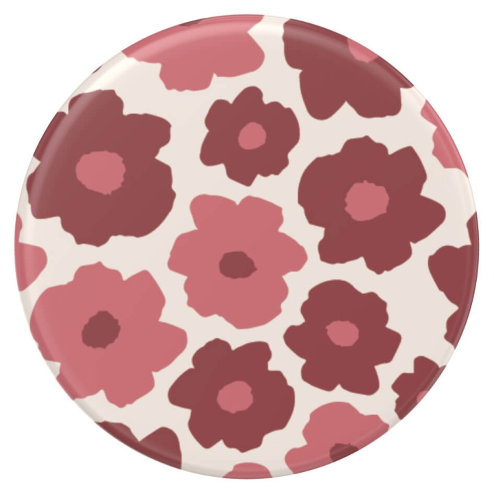 PopSockets PopGrip Original Mauve Floral ryhmässä ÄLYPUHELIMET JA TABLETIT / Muut tarvikkeet / Popsockets @ TP E-commerce Nordic AB (C71552)