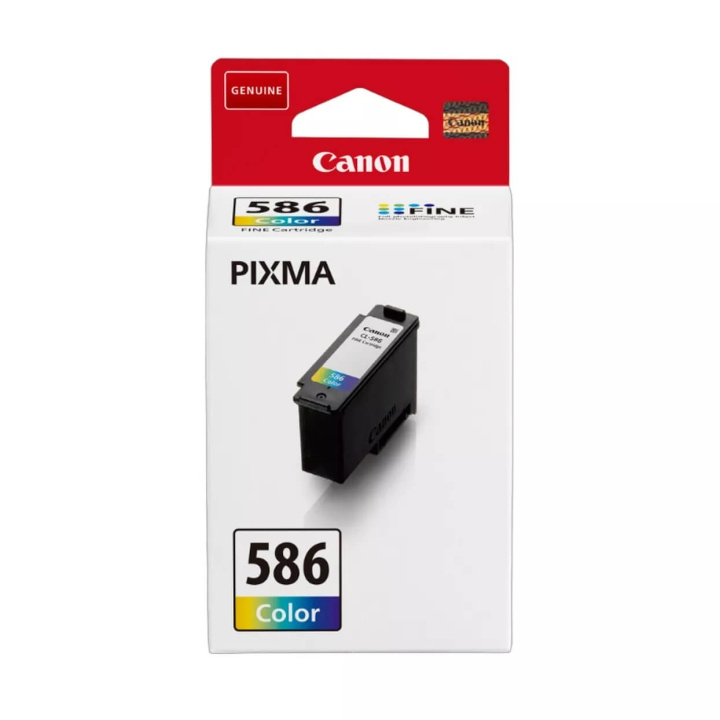 Canon Ink 6227C001 CL-586 Color ryhmässä TIETOKOONET & TARVIKKEET / Tulostimet & Tarvikkeet / Musteet ja väriaineet / Mustepatruunat / Canon @ TP E-commerce Nordic AB (C71677)