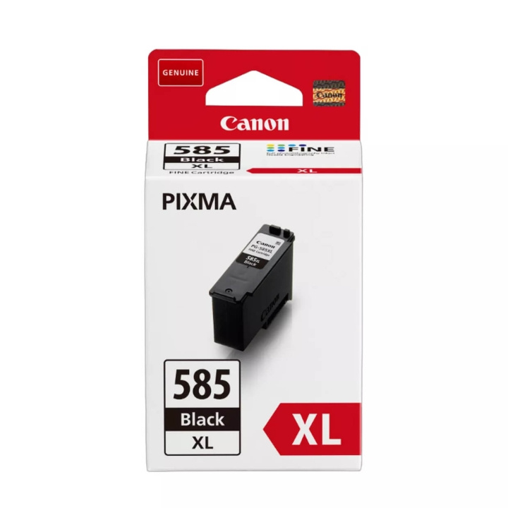 Canon Ink 6204C001 PG-585 XL Black ryhmässä TIETOKOONET & TARVIKKEET / Tulostimet & Tarvikkeet / Musteet ja väriaineet / Mustepatruunat / Canon @ TP E-commerce Nordic AB (C71678)