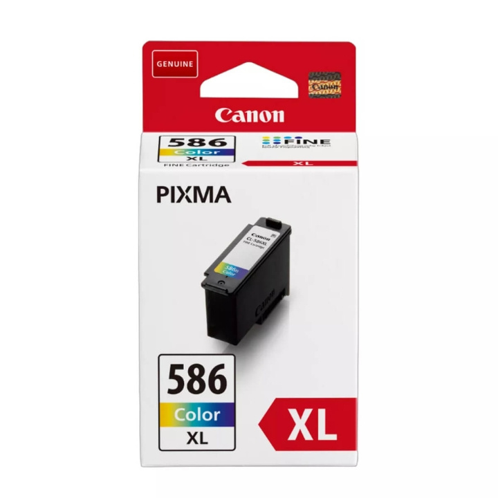 Canon Ink 6226C001 CL-586 XL Color ryhmässä TIETOKOONET & TARVIKKEET / Tulostimet & Tarvikkeet / Musteet ja väriaineet / Mustepatruunat / Canon @ TP E-commerce Nordic AB (C71679)