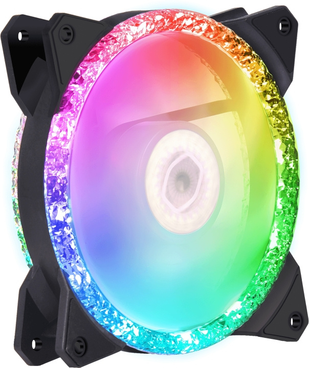 Cooler Master MasterFan MF120 Prismatic 3 in 1 PWM -tuuletinpakkaus, 120 mm, musta, 3-pack ryhmässä TIETOKOONET & TARVIKKEET / Tietokoneen komponentit / Jäähdytys / Alustan puhaltimet @ TP E-commerce Nordic AB (C71694)