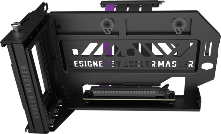 Cooler Master Universal Vertical GPU Holder Kit Ver.3, vertikaalinen näytönohjaimen pidike, musta ryhmässä TIETOKOONET & TARVIKKEET / Tietokoneen komponentit / Näytönohjaimet @ TP E-commerce Nordic AB (C71795)