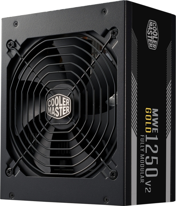 Cooler Master MWE Gold 1250 V2 ATX 3.0 -virtalähde, musta, 1250 W ryhmässä TIETOKOONET & TARVIKKEET / Tietokoneen komponentit / Virtalähde/PSU @ TP E-commerce Nordic AB (C71823)