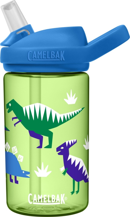 Camelbak Eddy+ Kids 0,4L -juomapullo, Hip Dinos ryhmässä LELUT, TUOTTEET LAPSILLE JA VAUVOILLE / Syö ja juo / Tuttipullot & Tarvikkeet @ TP E-commerce Nordic AB (C71844)