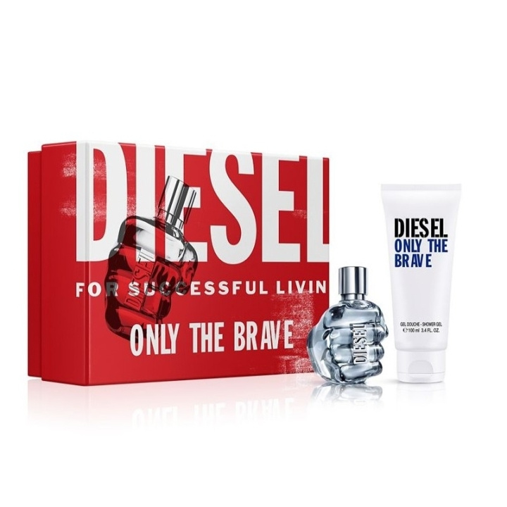 Diesel Giftset Diesel Only The Brave Edt 50ml + Shower Gel 100ml ryhmässä KAUNEUS JA TERVEYS / Lahjapakkaukset / Miesten lahjapakkaukset @ TP E-commerce Nordic AB (C71898)