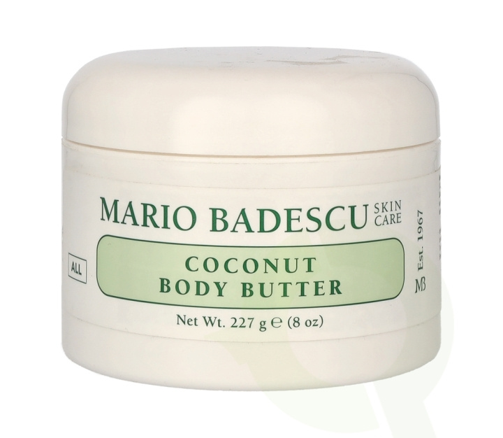 Mario Badescu Coconut Body Butter 227 g ryhmässä KAUNEUS JA TERVEYS / Ihonhoito / Kehon hoito / Vartalovoide @ TP E-commerce Nordic AB (C71922)