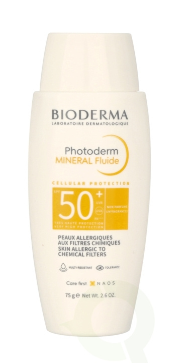 Bioderma Photoderm Mineral SPF50+ 75 g ryhmässä KAUNEUS JA TERVEYS / Ihonhoito / Rusketus / Aurinkosuoja @ TP E-commerce Nordic AB (C71963)