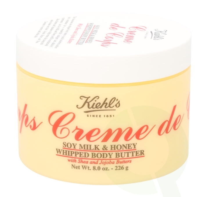 Kiehl\'s Creme De Corps Whipped Body Butter 226 g Soy Milk & Honey ryhmässä KAUNEUS JA TERVEYS / Ihonhoito / Kehon hoito / Vartalovoide @ TP E-commerce Nordic AB (C71994)