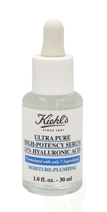 Kiehl\'s Ultra Pure High-Potency Serum 30 ml 1.5% Hyaluronic Acid ryhmässä KAUNEUS JA TERVEYS / Ihonhoito / Kasvot / Seerumit iholle @ TP E-commerce Nordic AB (C71999)