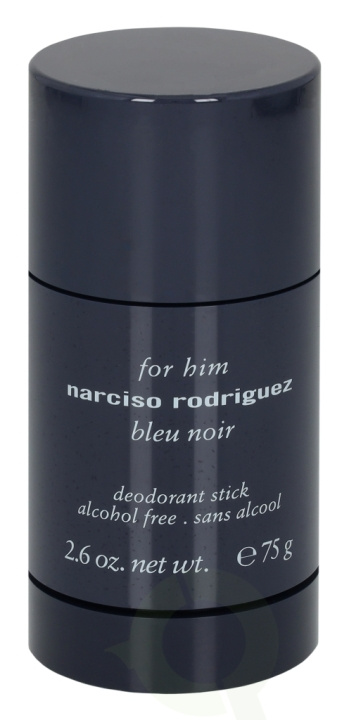 Narciso Rodriguez Bleu Noir for Him Deo Stick 75 g Alcohol Free ryhmässä KAUNEUS JA TERVEYS / Tuoksut & Parfyymit / Deodorantit / Miesten deodorantit @ TP E-commerce Nordic AB (C72272)