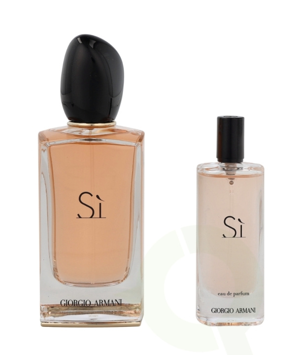 Armani Si Giftset 115 ml Edp Spray 100ml/Edp Spray 15ml ryhmässä KAUNEUS JA TERVEYS / Tuoksut & Parfyymit / Parfyymit / Naisten Tuoksut @ TP E-commerce Nordic AB (C72484)