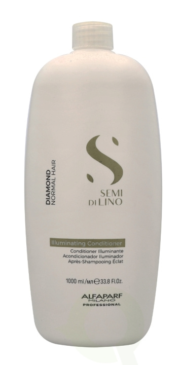 Alfaparf Semi Di Lino Illuminating Conditioner 1000 ml ryhmässä KAUNEUS JA TERVEYS / Hiukset &Stailaus / Hiustenhoito / Hoitoaine @ TP E-commerce Nordic AB (C73024)