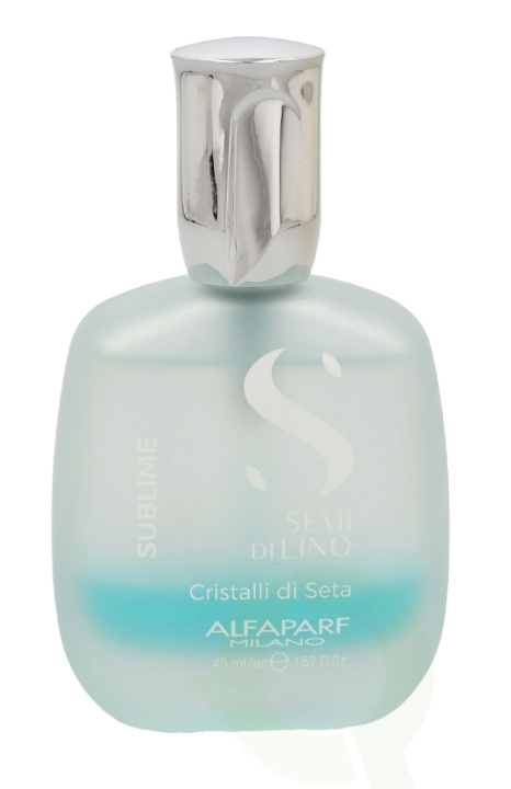 Alfaparf Semi Di Lino Cristalli Di Seta Double-Phased Serum 45 ml All Hair Types ryhmässä KAUNEUS JA TERVEYS / Hiukset &Stailaus / Hiustenhoito / Hiusseerumit @ TP E-commerce Nordic AB (C73036)