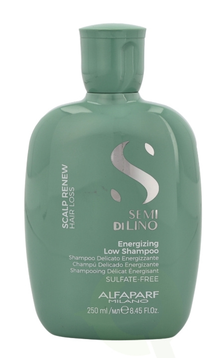 Alfaparf Semi Di Lino Scalp Renew Energizing Shampoo 250 ml ryhmässä KAUNEUS JA TERVEYS / Hiukset &Stailaus / Hiustenhoito / Shampoo @ TP E-commerce Nordic AB (C73039)