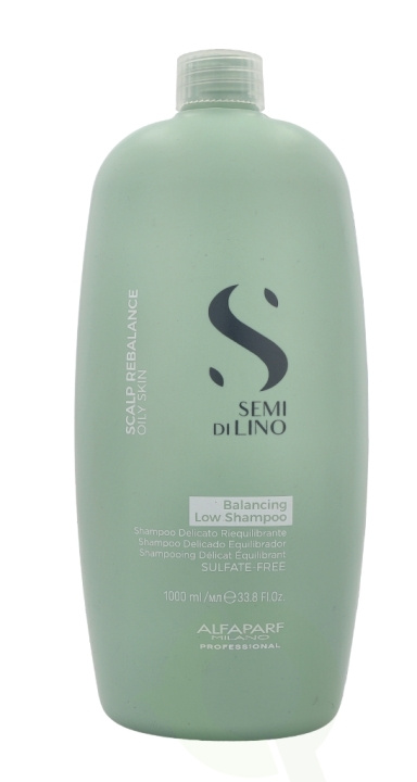 Alfaparf Semi Di Lino Scalp Rebalance Balancing Shampoo 1000 ml Low ryhmässä KAUNEUS JA TERVEYS / Hiukset &Stailaus / Hiustenhoito / Shampoo @ TP E-commerce Nordic AB (C73045)