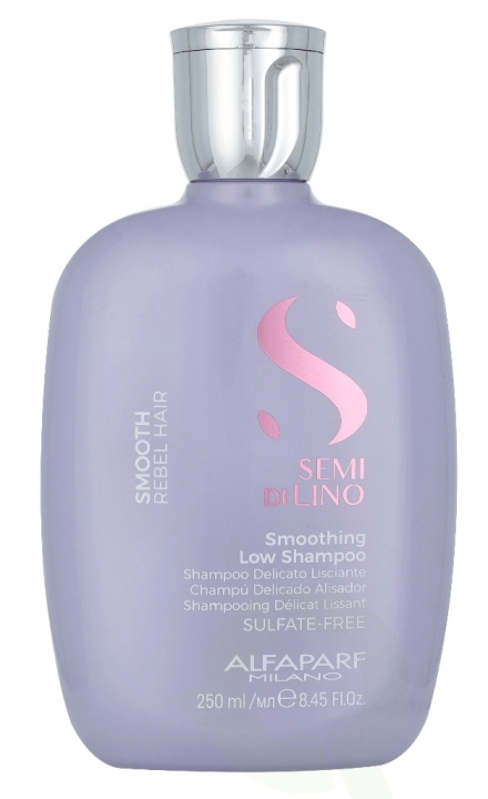 Alfaparf Semi Di Lino Smoothing Low Shampoo 250 ml ryhmässä KAUNEUS JA TERVEYS / Hiukset &Stailaus / Hiustenhoito / Shampoo @ TP E-commerce Nordic AB (C73062)