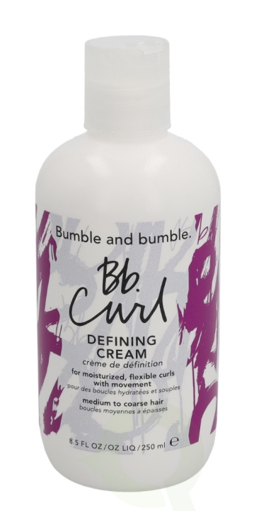 Bumble and Bumble Bumble & Bumble Curl Defining Cream 250 ml Medium To Coarse Hair ryhmässä KAUNEUS JA TERVEYS / Hiukset &Stailaus / Hiusten stailaus / Muotoiluvaahto @ TP E-commerce Nordic AB (C73269)