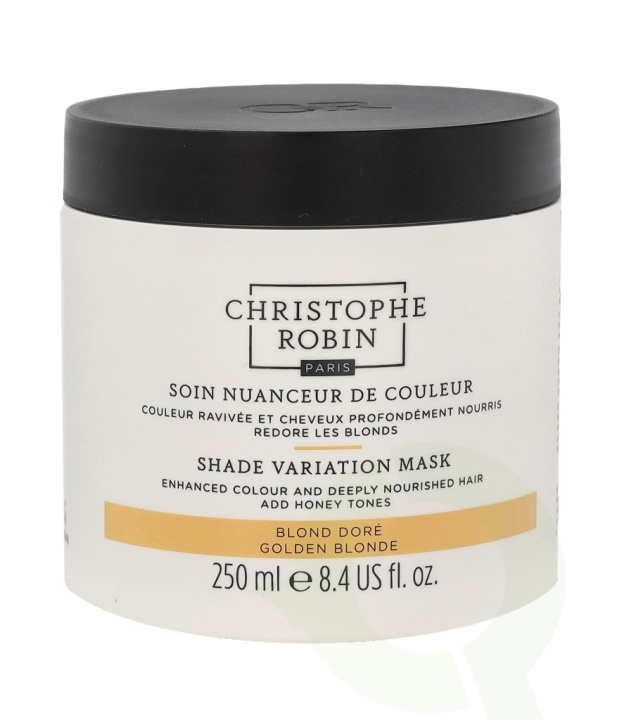 Christophe Robin Shade Variation Mask 250 ml Golden Blond ryhmässä KAUNEUS JA TERVEYS / Hiukset &Stailaus / Hiustenhoito / Hiusnaamio @ TP E-commerce Nordic AB (C73325)