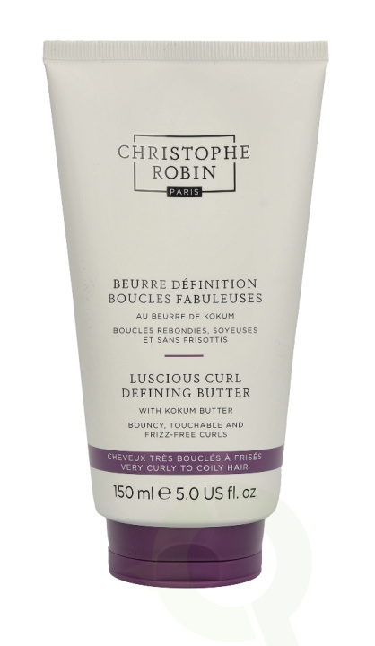 Christophe Robin Luscious Curl Defining Butter 150 ml ryhmässä KAUNEUS JA TERVEYS / Hiukset &Stailaus / Hiustenhoito / Hoitoaine @ TP E-commerce Nordic AB (C73331)