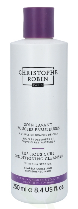 Christophe Robin Luscious Curl Conditioning Cleanser 250 ml ryhmässä KAUNEUS JA TERVEYS / Hiukset &Stailaus / Hiustenhoito / Hoitoaine @ TP E-commerce Nordic AB (C73332)