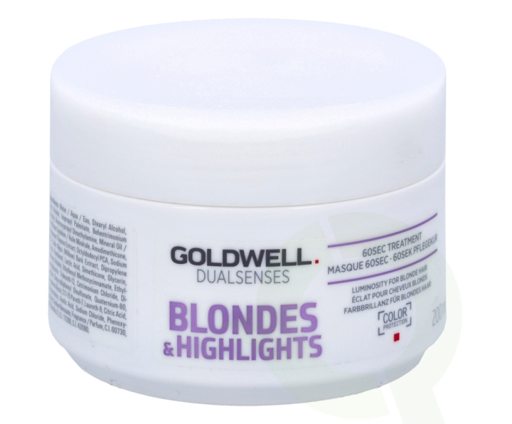 Goldwell Dualsenses B&H 60S Treatment 200 ml For Blonde Hair ryhmässä KAUNEUS JA TERVEYS / Hiukset &Stailaus / Hiustenhoito / Hiusnaamio @ TP E-commerce Nordic AB (C73358)