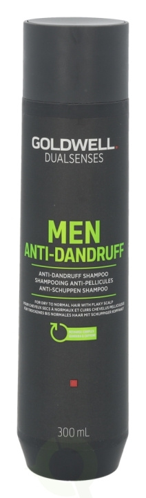 Goldwell Men Dualsenses Anti-Dandruff Shampoo 300 ml For Dry To Normal Hair ryhmässä KAUNEUS JA TERVEYS / Hiukset &Stailaus / Hiustenhoito / Shampoo @ TP E-commerce Nordic AB (C73362)