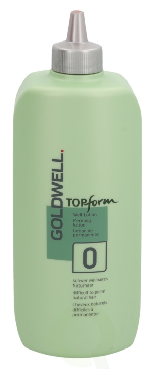 Goldwell Topform 0 500 ml Difficult To Perm Natural Hair ryhmässä KAUNEUS JA TERVEYS / Hiukset &Stailaus / Hiusten stailaus / Muotoiluvaahto @ TP E-commerce Nordic AB (C73374)