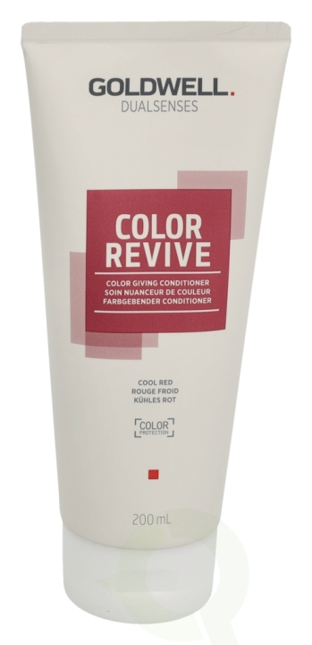 Goldwell Dualsenses Color Revive Color Giving Conditioner 200 ml Cool Red ryhmässä KAUNEUS JA TERVEYS / Hiukset &Stailaus / Hiustenhoito / Hiusväri / Hiusväri & Väripommi @ TP E-commerce Nordic AB (C73380)