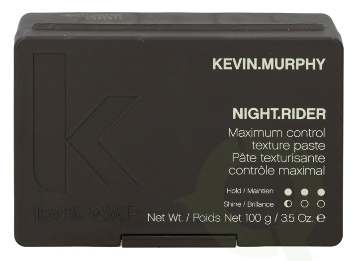 Kevin Murphy Night Rider Texture Paste 100 gr Maximum Control ryhmässä KAUNEUS JA TERVEYS / Hiukset &Stailaus / Hiusten stailaus / Muotoiluvaahto @ TP E-commerce Nordic AB (C73411)