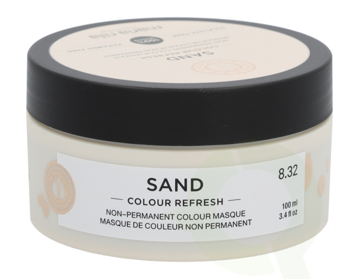 Maria Nila Colour Refresh Non-Pigmented Cream 100 ml 8.32 Sand - Sulphate & Paraben Free ryhmässä KAUNEUS JA TERVEYS / Hiukset &Stailaus / Hiustenhoito / Hiusnaamio @ TP E-commerce Nordic AB (C73614)