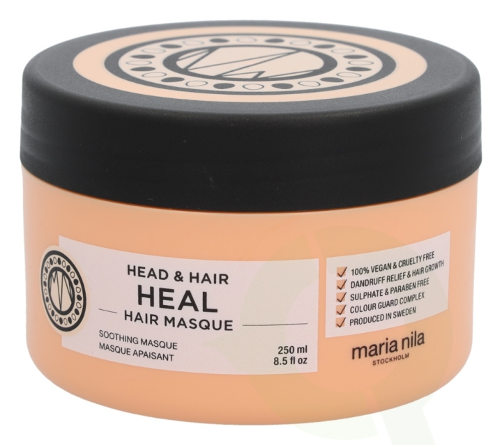 Maria Nila Head & Hair Heal Mask 250 ml Sulphate & Paraben Free ryhmässä KAUNEUS JA TERVEYS / Hiukset &Stailaus / Hiustenhoito / Hiusnaamio @ TP E-commerce Nordic AB (C73625)