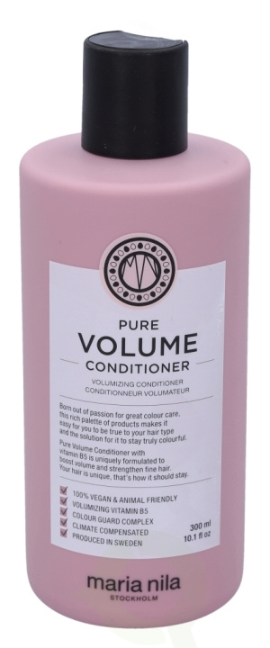 Maria Nila Pure Volume Conditioner 300 ml Sulphate & Paraben Free ryhmässä KAUNEUS JA TERVEYS / Hiukset &Stailaus / Hiustenhoito / Hoitoaine @ TP E-commerce Nordic AB (C73630)