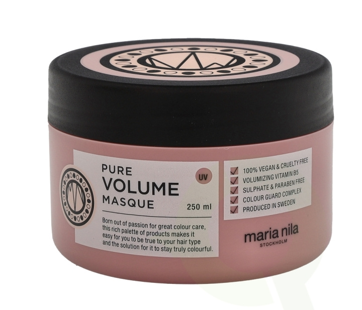 Maria Nila Pure Volume Hair Masque 250 ml Volumzing Masque ryhmässä KAUNEUS JA TERVEYS / Hiukset &Stailaus / Hiustenhoito / Hiusnaamio @ TP E-commerce Nordic AB (C73631)