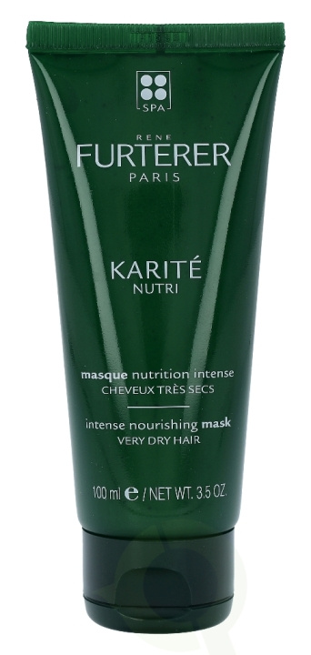 Rene Furterer Karite Nutri Intense Nourishing Mask 100 ml Very Dry Hair ryhmässä KAUNEUS JA TERVEYS / Hiukset &Stailaus / Hiustenhoito / Hiusnaamio @ TP E-commerce Nordic AB (C73725)