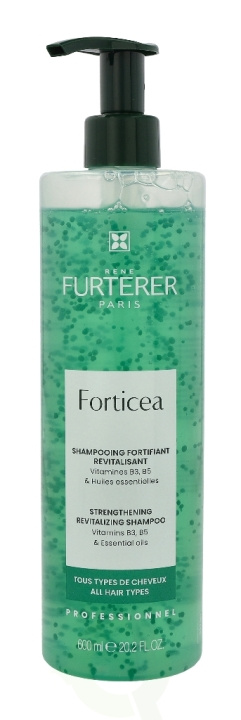 Rene Furterer Forticea Strenghtening Revitalizing Shampoo 600 ml All Hair Types ryhmässä KAUNEUS JA TERVEYS / Hiukset &Stailaus / Hiustenhoito / Shampoo @ TP E-commerce Nordic AB (C73740)