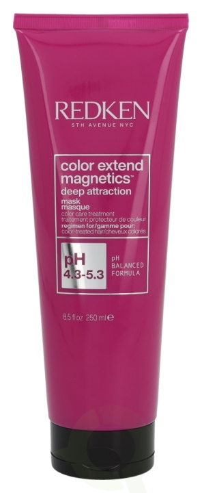 Redken Color Extend Magnetics Deep Attraction Mask 250 ml For Color-Treated Hair ryhmässä KAUNEUS JA TERVEYS / Hiukset &Stailaus / Hiustenhoito / Hiusnaamio @ TP E-commerce Nordic AB (C73748)