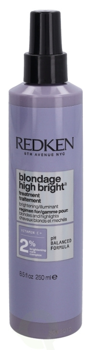 Redken Blondage High Bright Treatment 250 ml ryhmässä KAUNEUS JA TERVEYS / Hiukset &Stailaus / Hiustenhoito / Hoitoainesuihke/kuuri @ TP E-commerce Nordic AB (C73760)