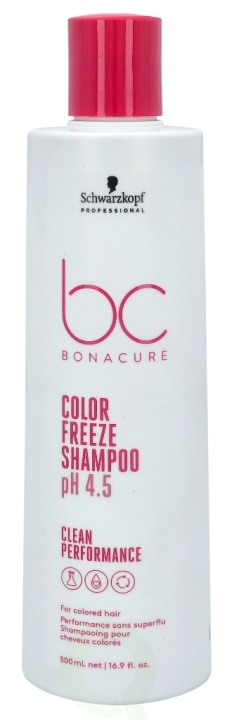 Schwarzkopf Bonacure Color Freeze Shampoo Ph 4.5 500 ml For Coloured Hair ryhmässä KAUNEUS JA TERVEYS / Hiukset &Stailaus / Hiustenhoito / Shampoo @ TP E-commerce Nordic AB (C73793)