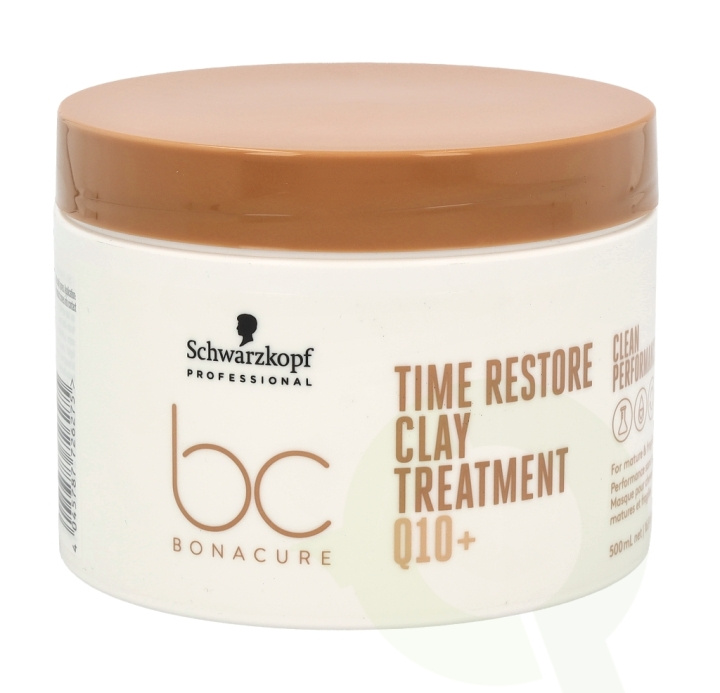 Schwarzkopf Bonacure Q10 Time Restore Treatment 500 ml ryhmässä KAUNEUS JA TERVEYS / Hiukset &Stailaus / Hiustenhoito / Hiusnaamio @ TP E-commerce Nordic AB (C73797)