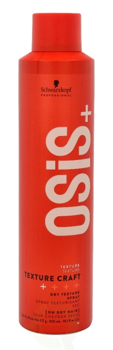 Schwarzkopf Osis+ Texture Craft Dry Texture Spray 300 ml #2 Medium Control ryhmässä KAUNEUS JA TERVEYS / Hiukset &Stailaus / Hiusten stailaus / Hiuslakka @ TP E-commerce Nordic AB (C73834)