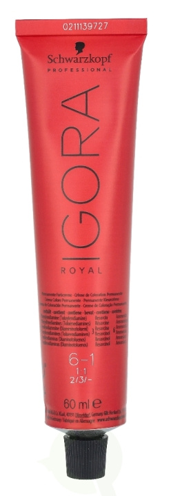 Schwarzkopf Igora Royal Permanent Color Creme 60 ml 45444 ryhmässä KAUNEUS JA TERVEYS / Hiukset &Stailaus / Hiustenhoito / Hiusväri / Hiusväri & Väripommi @ TP E-commerce Nordic AB (C73902)