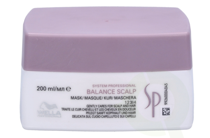 Wella SP - Balance Scalp Mask 200 ml ryhmässä KAUNEUS JA TERVEYS / Hiukset &Stailaus / Hiustenhoito / Hiusnaamio @ TP E-commerce Nordic AB (C73929)