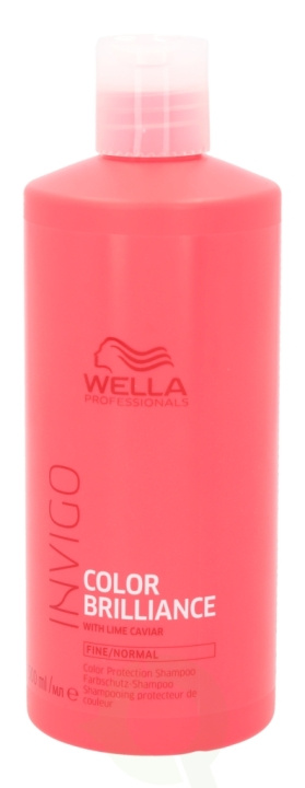 Wella Invigo - Color Brilliance Color Protection Shampoo 500 ml Fine/Normal ryhmässä KAUNEUS JA TERVEYS / Hiukset &Stailaus / Hiustenhoito / Shampoo @ TP E-commerce Nordic AB (C74019)