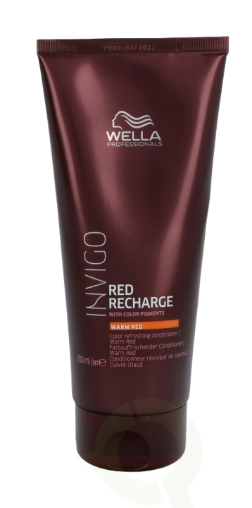 Wella Invigo - Red Recharge Color Refr. Cond. 300 ml Warm Red ryhmässä KAUNEUS JA TERVEYS / Hiukset &Stailaus / Hiustenhoito / Hoitoaine @ TP E-commerce Nordic AB (C74043)