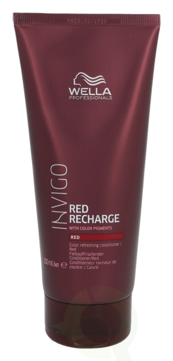 Wella Invigo - Red Recharge Color Refr. Cond. 200 ml ryhmässä KAUNEUS JA TERVEYS / Hiukset &Stailaus / Hiustenhoito / Hoitoaine @ TP E-commerce Nordic AB (C74044)